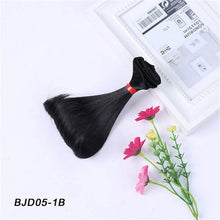 Load image into Gallery viewer, Cataleya AD SD DIY doll hair bjd high temperature silk wig hair curly doll tress wigs 15cm*100cm hair for dolls