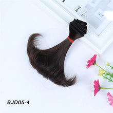 Load image into Gallery viewer, Cataleya AD SD DIY doll hair bjd high temperature silk wig hair curly doll tress wigs 15cm*100cm hair for dolls