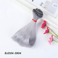 Load image into Gallery viewer, Cataleya AD SD DIY doll hair bjd high temperature silk wig hair curly doll tress wigs 15cm*100cm hair for dolls