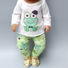Load image into Gallery viewer, doll clothes for 18 inch doll vest jacket shirt and pants for 18" 43cm baby new born doll toys accessory baby girl gifts