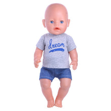 Load image into Gallery viewer, Doll Pajamas 14 Styles Clothes Accessories Fit 18 Inch American&amp;43 CM Born Baby Generation,Russian DIY Toy Birthday Girl's Gift