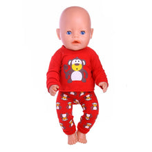 Load image into Gallery viewer, Doll Pajamas 14 Styles Clothes Accessories Fit 18 Inch American&amp;43 CM Born Baby Generation,Russian DIY Toy Birthday Girl's Gift