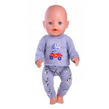 Load image into Gallery viewer, Doll Pajamas 14 Styles Clothes Accessories Fit 18 Inch American&amp;43 CM Born Baby Generation,Russian DIY Toy Birthday Girl's Gift