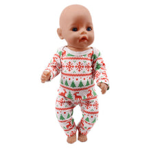 Load image into Gallery viewer, Doll Pajamas 14 Styles Clothes Accessories Fit 18 Inch American&amp;43 CM Born Baby Generation,Russian DIY Toy Birthday Girl's Gift