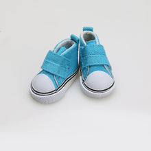 Load image into Gallery viewer, 1 Pair 5cm Doll Canvas Shoes Seakers Doll Toy Footwear Sports Tennis Shoes Children Gift Toys