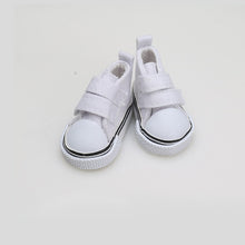Load image into Gallery viewer, 1 Pair 5cm Doll Canvas Shoes Seakers Doll Toy Footwear Sports Tennis Shoes Children Gift Toys